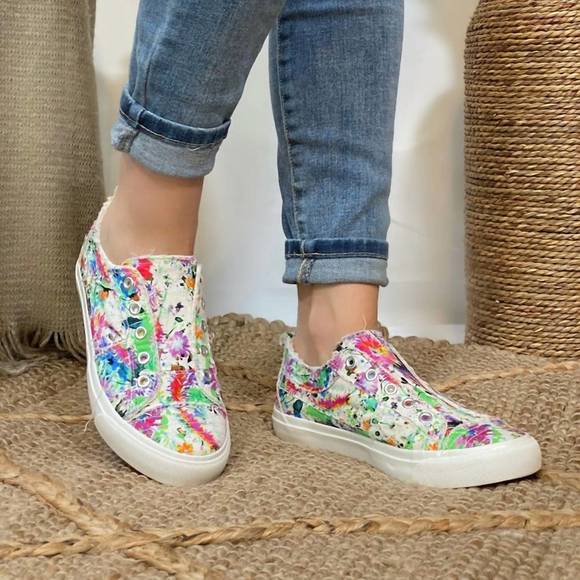 Corkys Shoes New Corkys Footwear Babalu Shoes In Floral Splatter